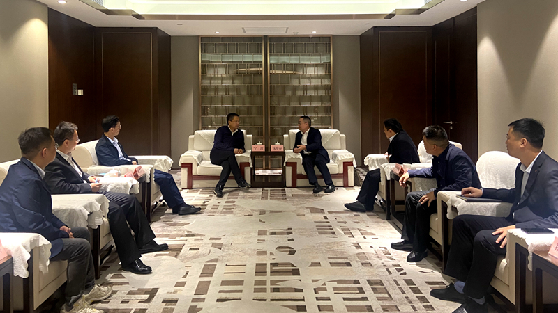 公司黨委書記、董事長(zhǎng)錢申春拜訪蕪湖市委副書記、市長(zhǎng)寧波2